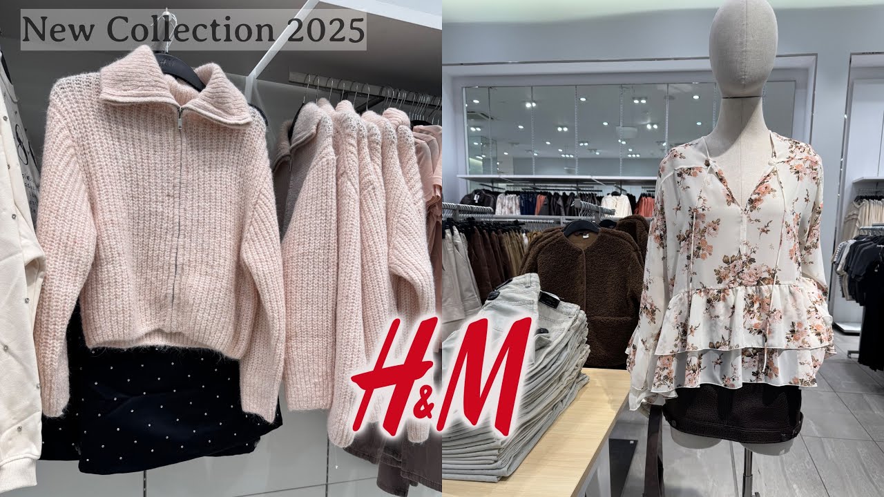 H&M NEW WOMEN’S WINTER COLLECTION 2025 / NEW IN H&M HAUL 2025🎋