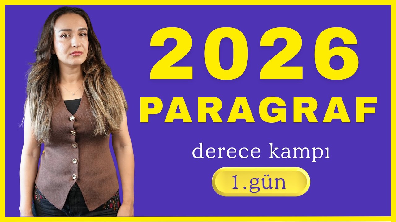 2026 PARAGRAF KAMPI  / TAKTİKLERLE / 1.G&Uuml;N
