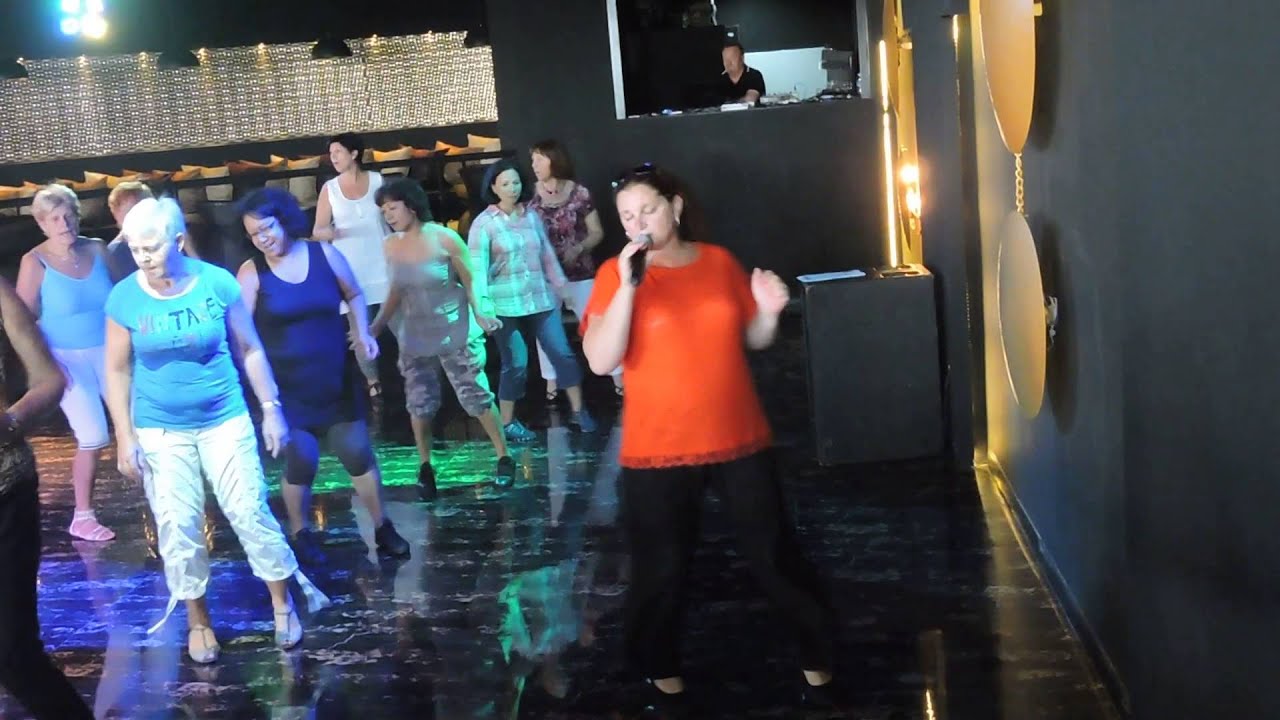 Cracklin Rosie line dance by shelly & Mark Guichard