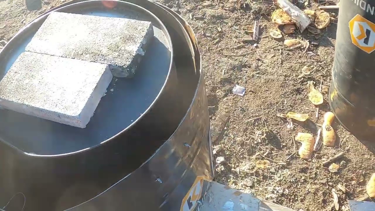 Barrel “Rocket” Stove