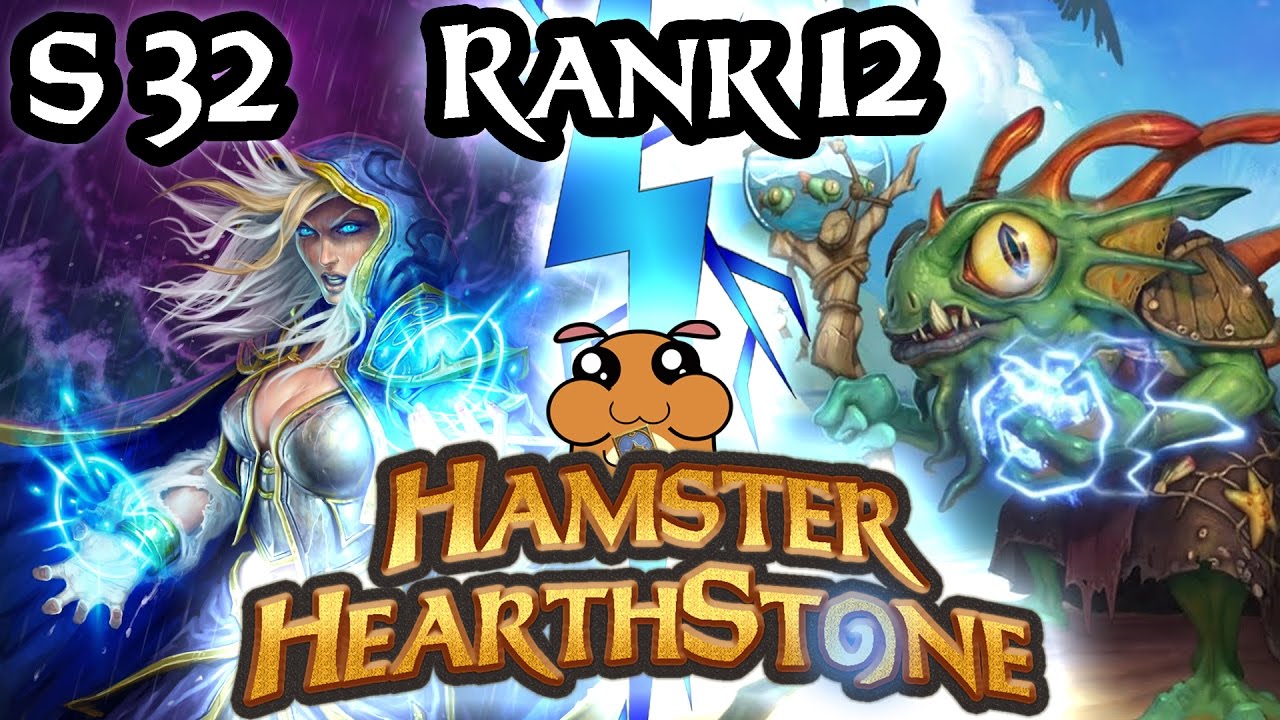 [ Hearthstone S32 ] Tempo Mage vs Shaman rank 12
