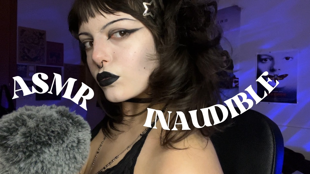 ASMR Repeating trigger words + phrases until they become inaudible w/ mouth sounds