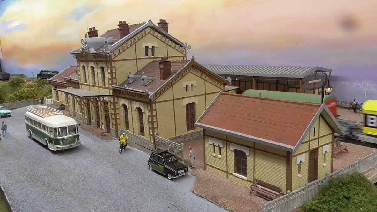 Exposition trains miniatures Gennevilliers 2023