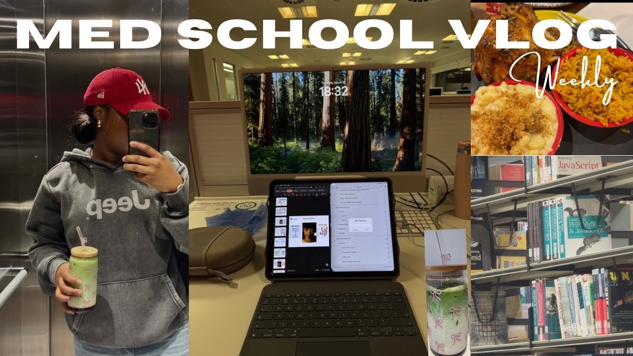 Medical student life vlog: A study heavy week, exam season, cheeky Nando’s at the end of the week 