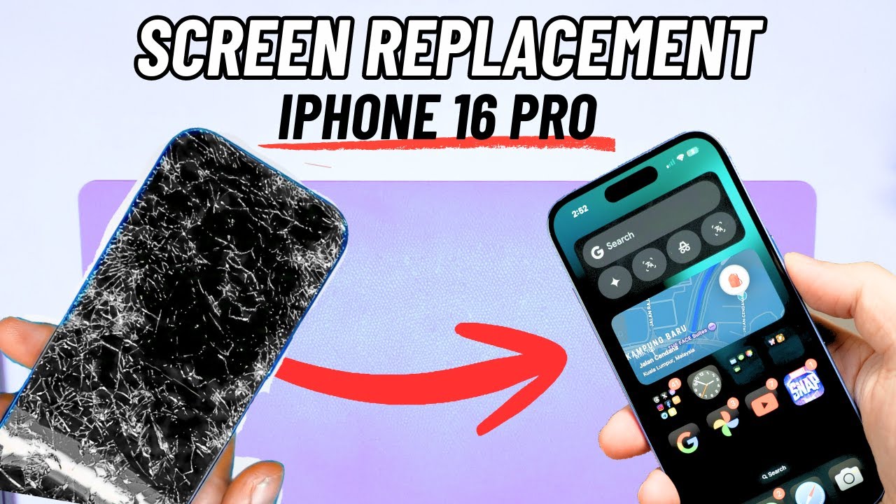 iPhone 16 Pro Screen Replacement | Original Apple Display + Calibration