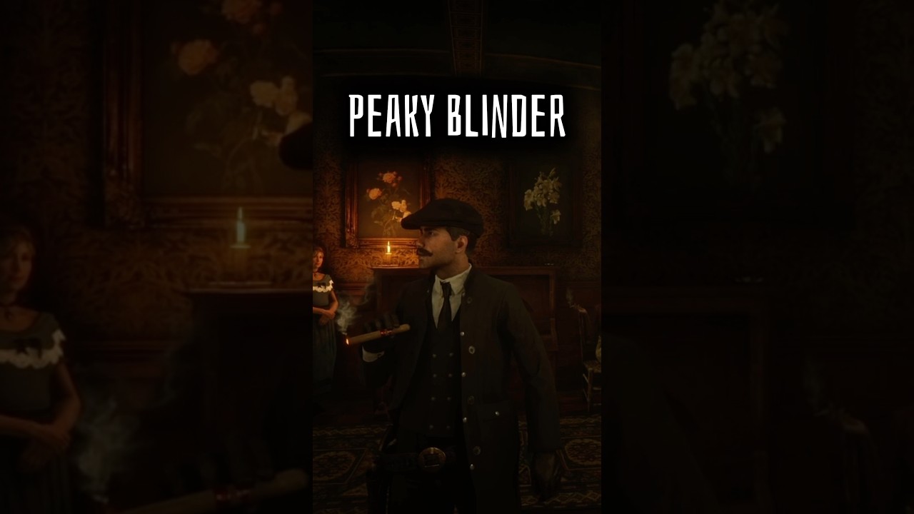 RDO PEAKY BLINDER OUTFIT TUTORIAL #reddeadonline #shorts