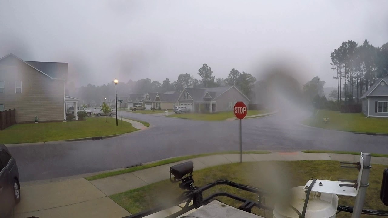 July 12, 2018 Severe Thunderstorm Time lapse