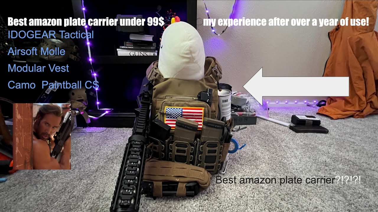Best Amazon Plate Carrier | Tactical Vest Under 99$