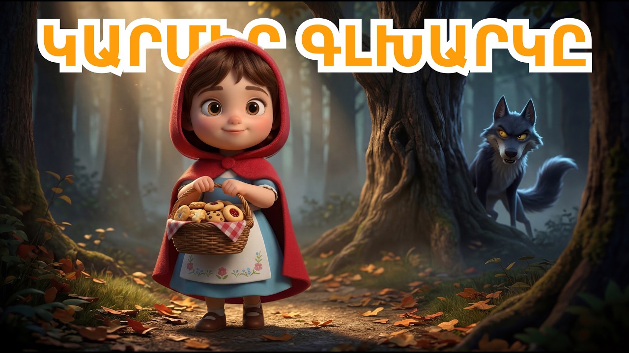 ԿԱՐՄԻՐ ԳԼԽԱՐԿԸ 👧👵🐺 | #Mimimo. մանկական երգեր, հեքիաթներ և մուլտեր