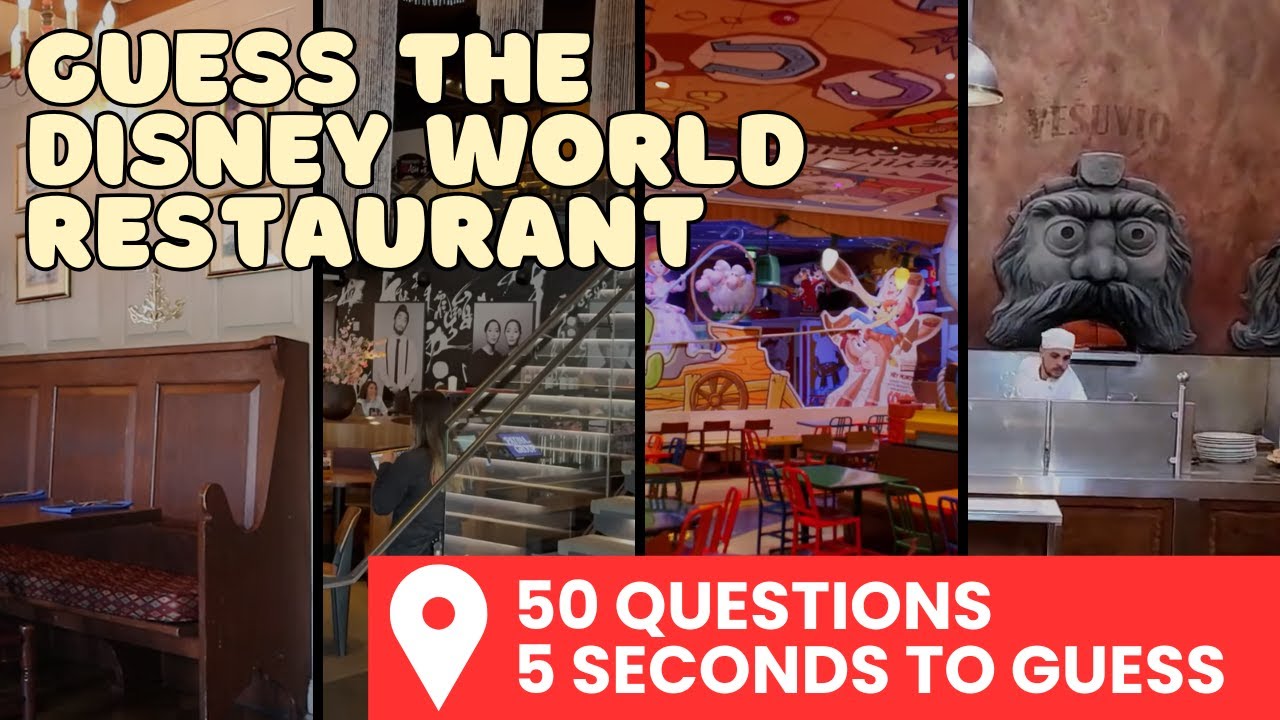 Guess the Disney World Restaurant | The 50 Location ULTIMATE Challenge | Disney World Geoguessr