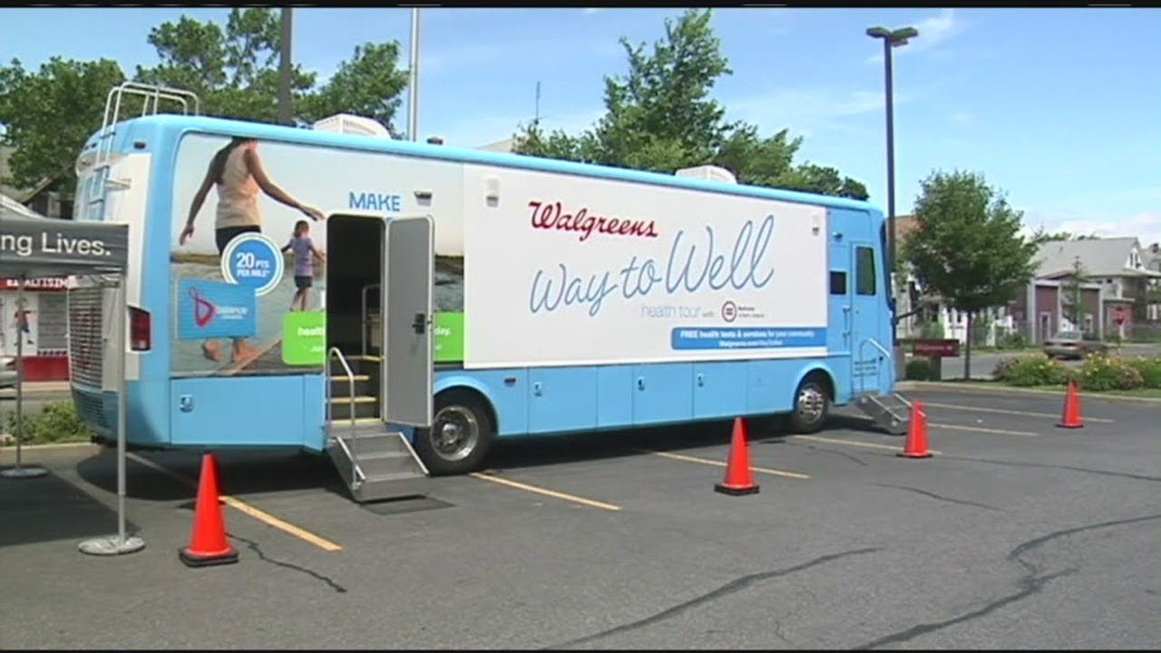 Free medical tests available during bus tour