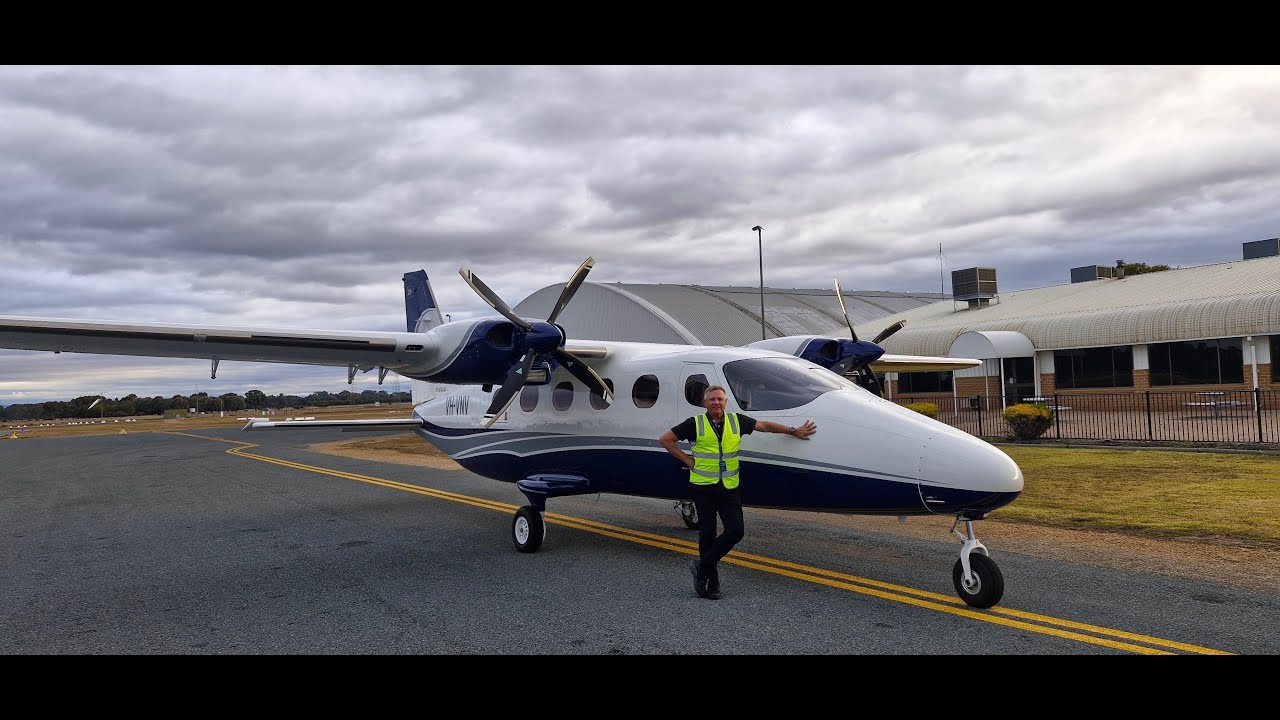 TECNAM P2012 TWIN - FIRST FLIGHT LEFT SEAT