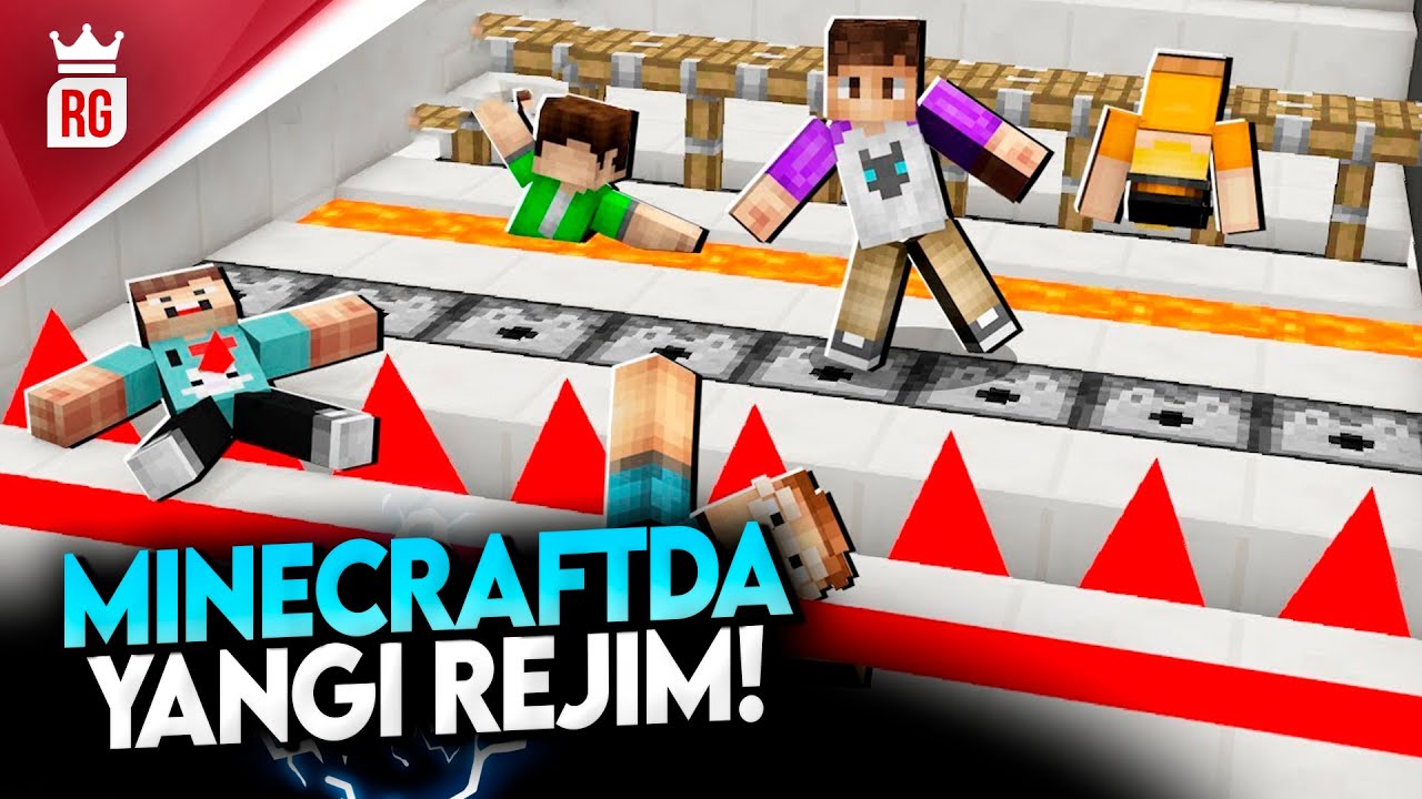 MINECRAFT ● MINECRAFTDA YANGI REJIM ● O'ZBEKCHA O'YINLAR