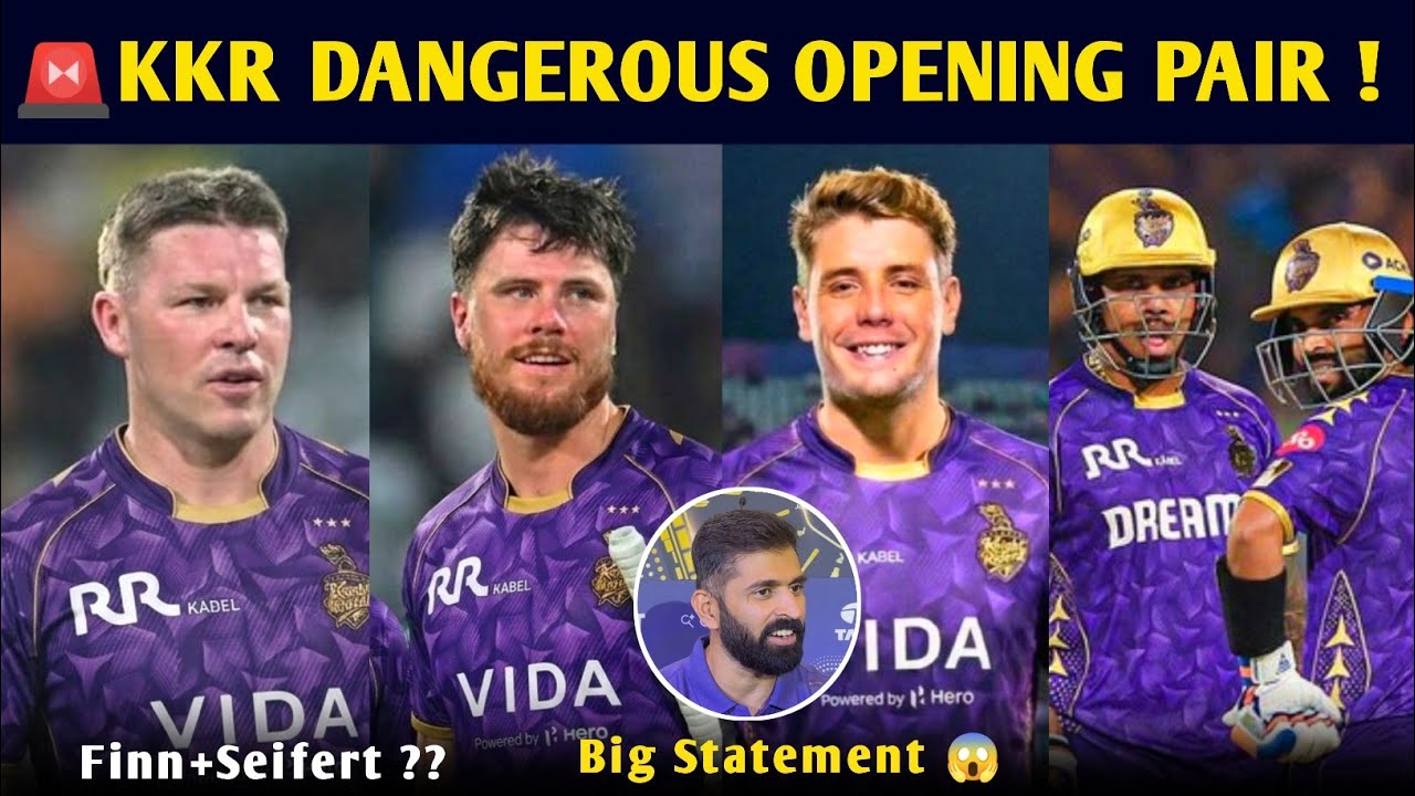 🚨KKR New Opening Pair for IPL 2026 | Finn Allen,Seifert, Camron?? | #kkr2026 #kkrnews @Knightarmy01 