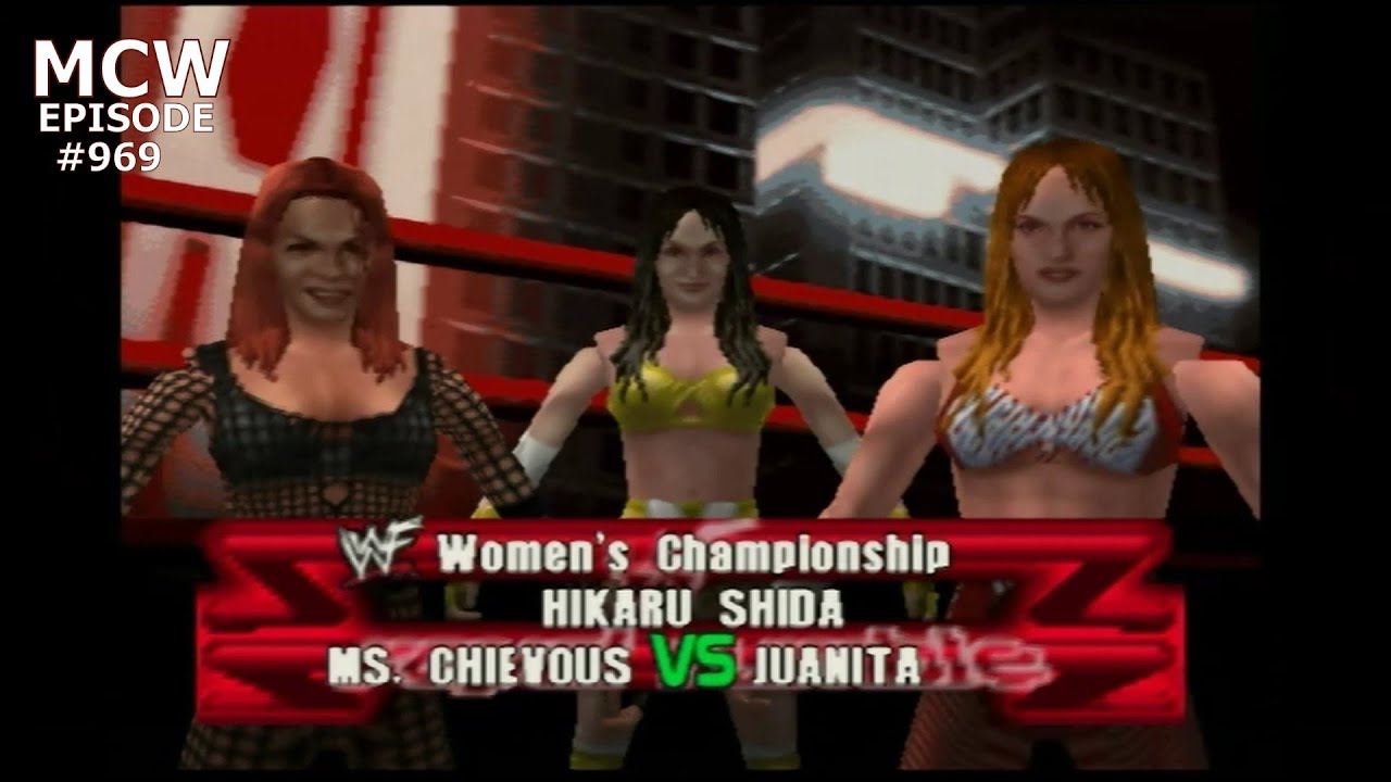 Ms. Chievous vs. Hikaru Shida v.s Juanita - WWF Women's Championship - Royal Rumble - Ep. 969