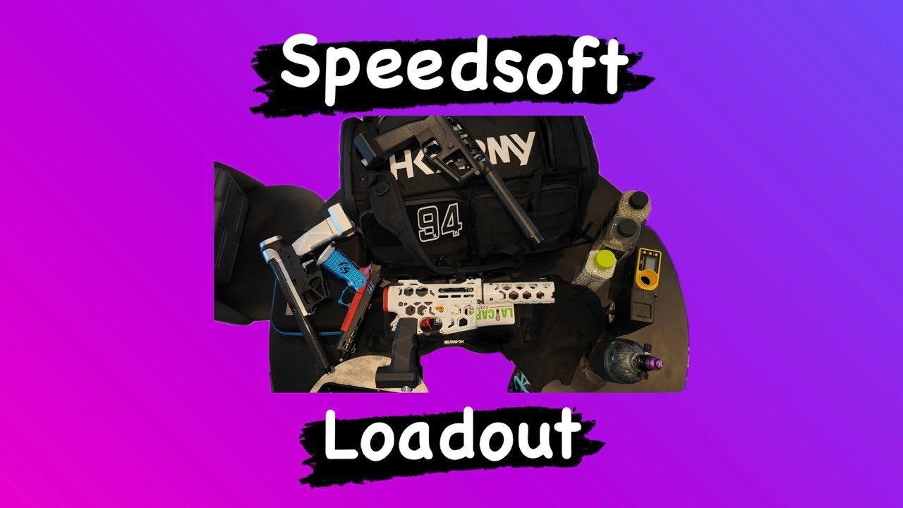 Speedsoft Loadout! @MonkCustoms @PolarStarAirsoft
