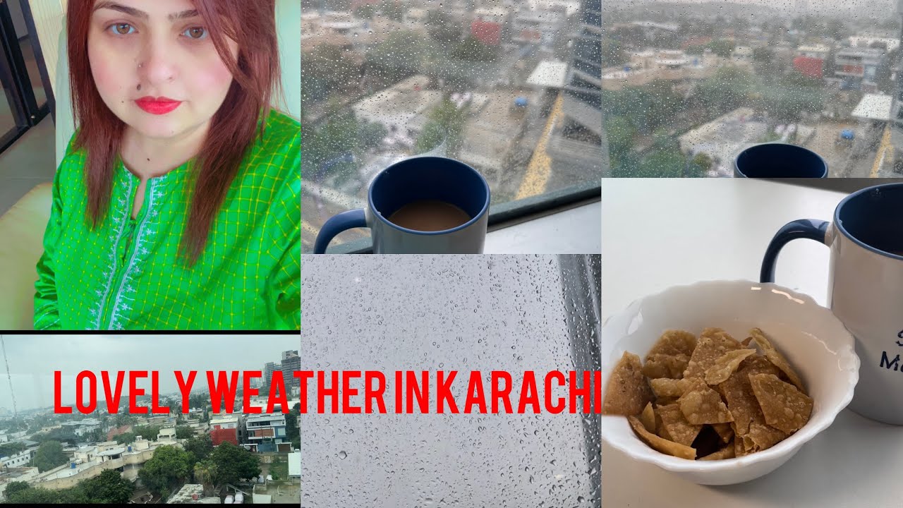 Mood bohat acha tha but&hellip;. Kaam tou kerna hai, Karachi Rain | Vlog SFS #sadiaferozshah #rain