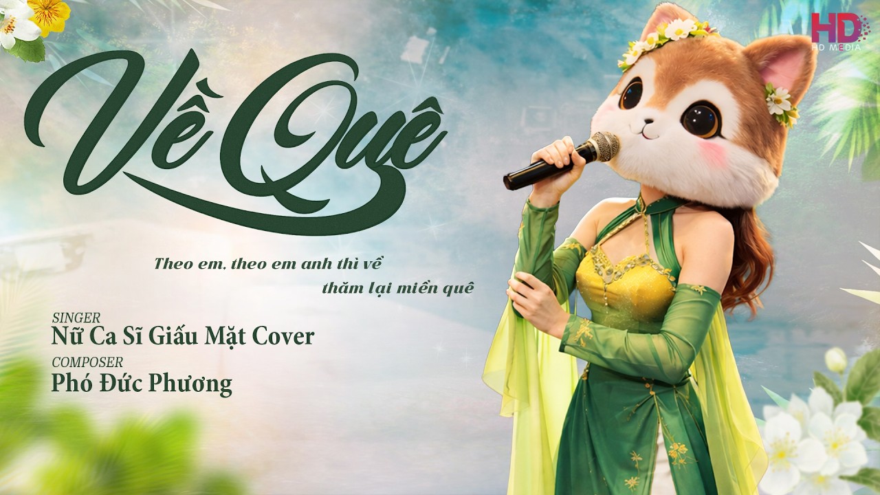 Về Quê - Nữ Ca Sĩ Giấu Mặt Cover | Giọng Ca Ngọt Ngào Mộc Mạc Chạm Đến Cảm Xúc Quê Hương