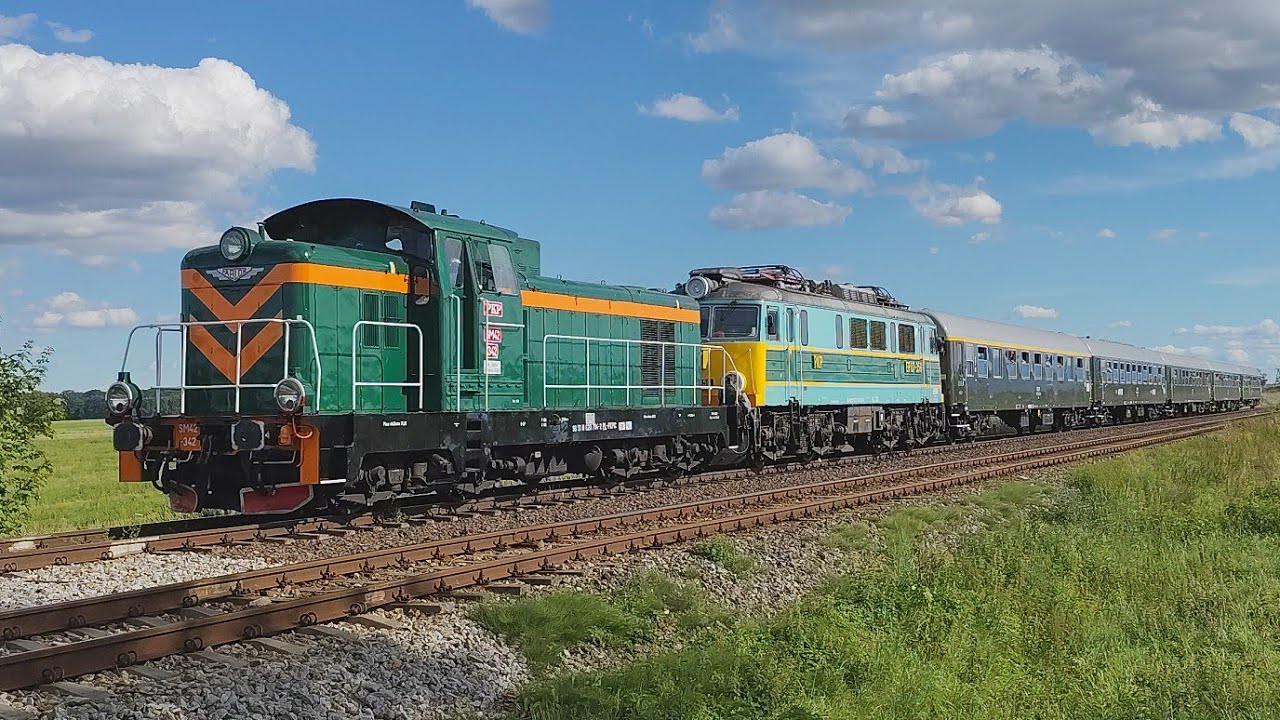 SM42-342 + EP07-356 z IC Nieśpiesznym 