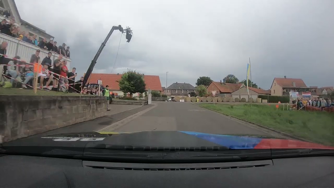 Grabfeldrallye 2024 WP 7 Sulzdorf Rundkurs