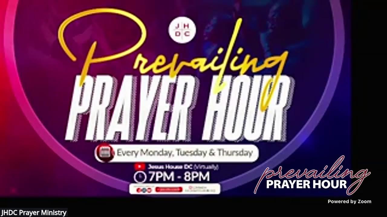 JHDC - Prevailing Prayer Hour