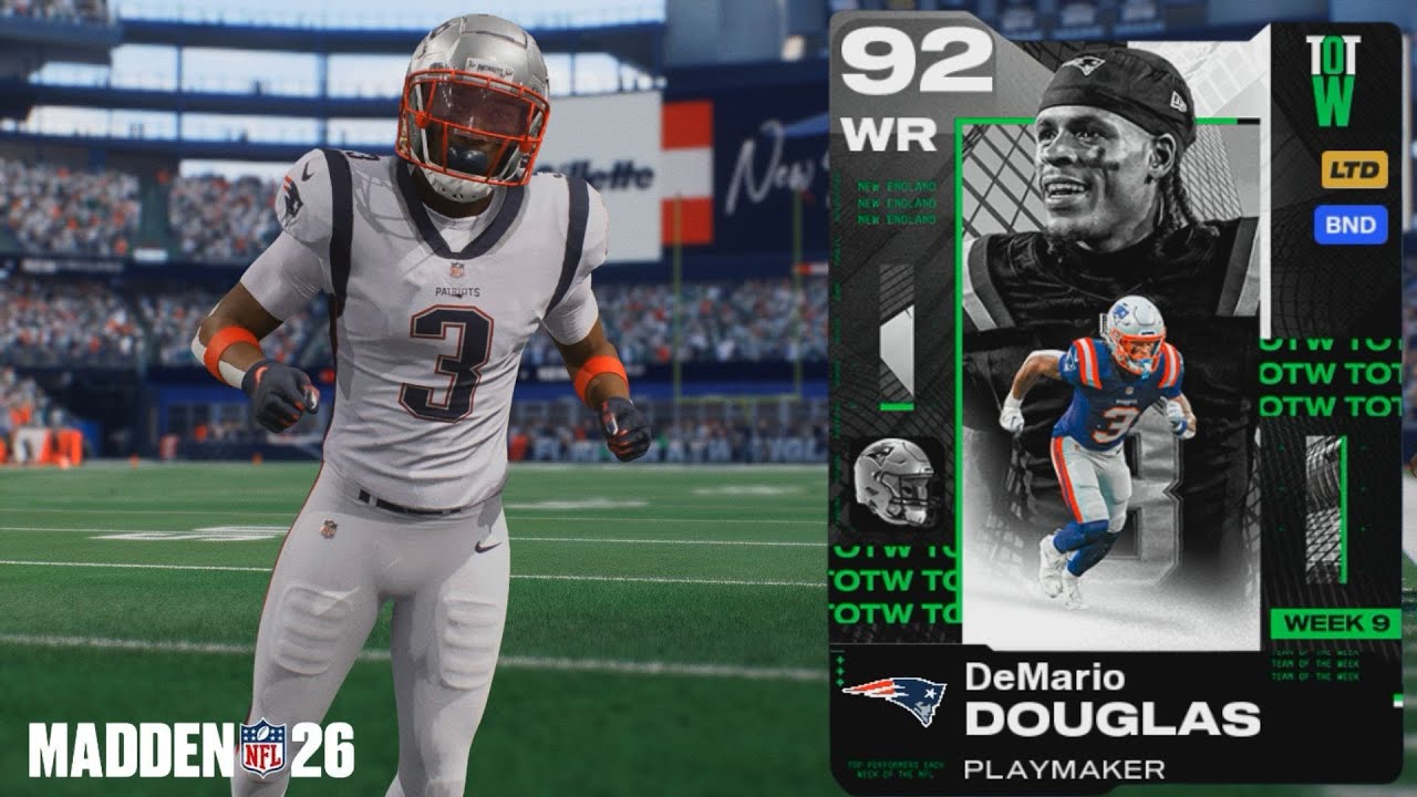 Demario Douglas Dominates on the Patriots Theme Team!!!!