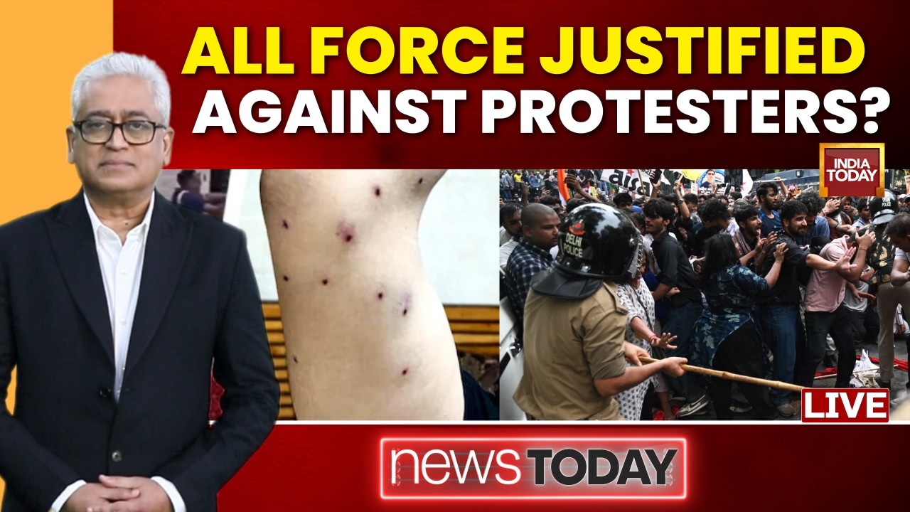 Rajdeep Sardesai LIVE: Delhi Police Justified In Using Force Against Student Protesters |Saurav Das