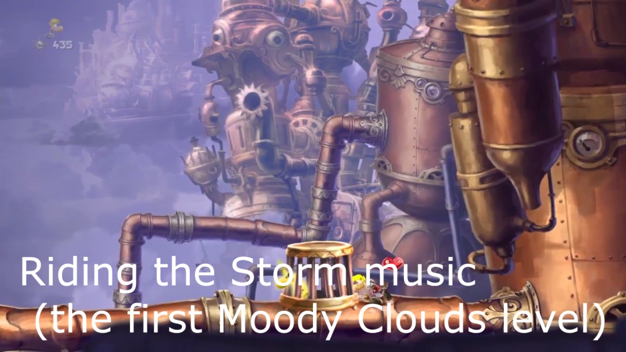 Rayman Origins Music Moody Clouds ~ Riding the Storm(First Level) (HD Extended)(Perfect Loop)