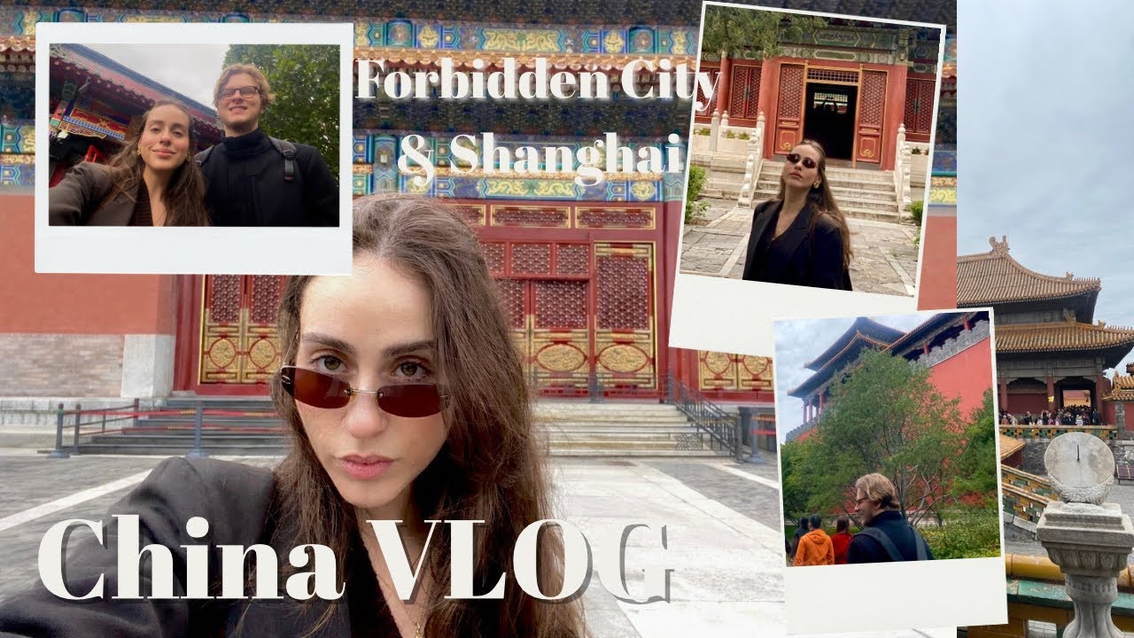 Trip to China with my friends - VLOG - Day 3 - Forbidden City & Shanghai