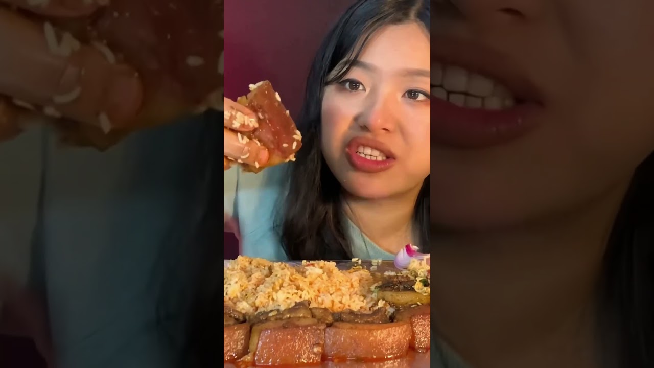 Pork belly lover #mukbang #asmr #eatawaystress #food #foodlover #manipurifood #foodie #eatingshow