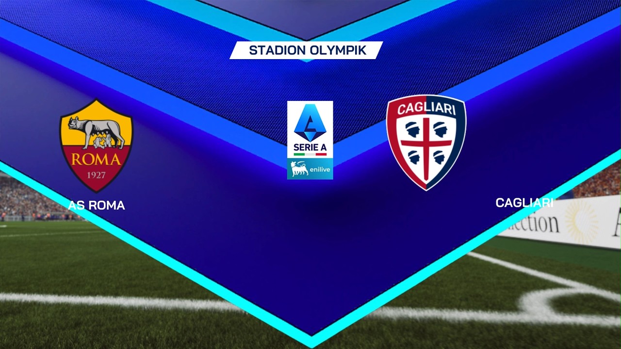 AS Roma vs Cagliari Serie A 2026 Prediction Round 24 Full Gameplay & Stats [PS5]