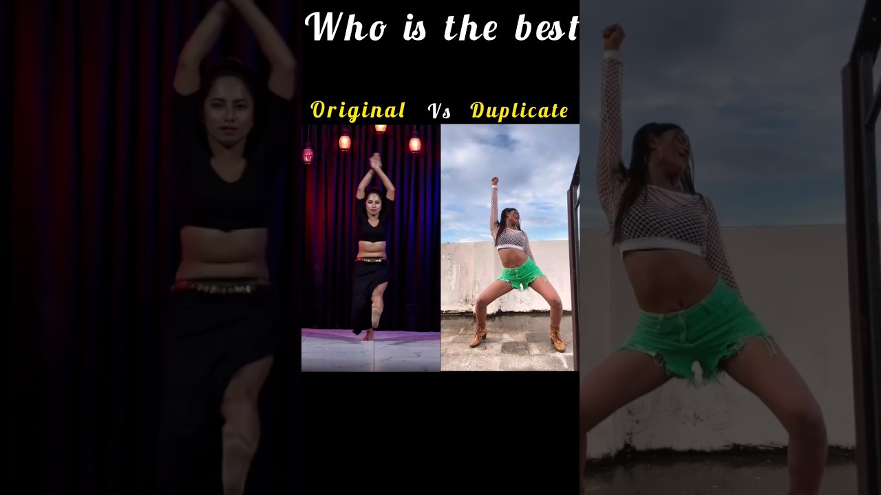 Keshavi Sneha Aag Lage Lag Jaabe Original vs Duplicate #shorts #youtubeshorts #dance @Keshavichetri