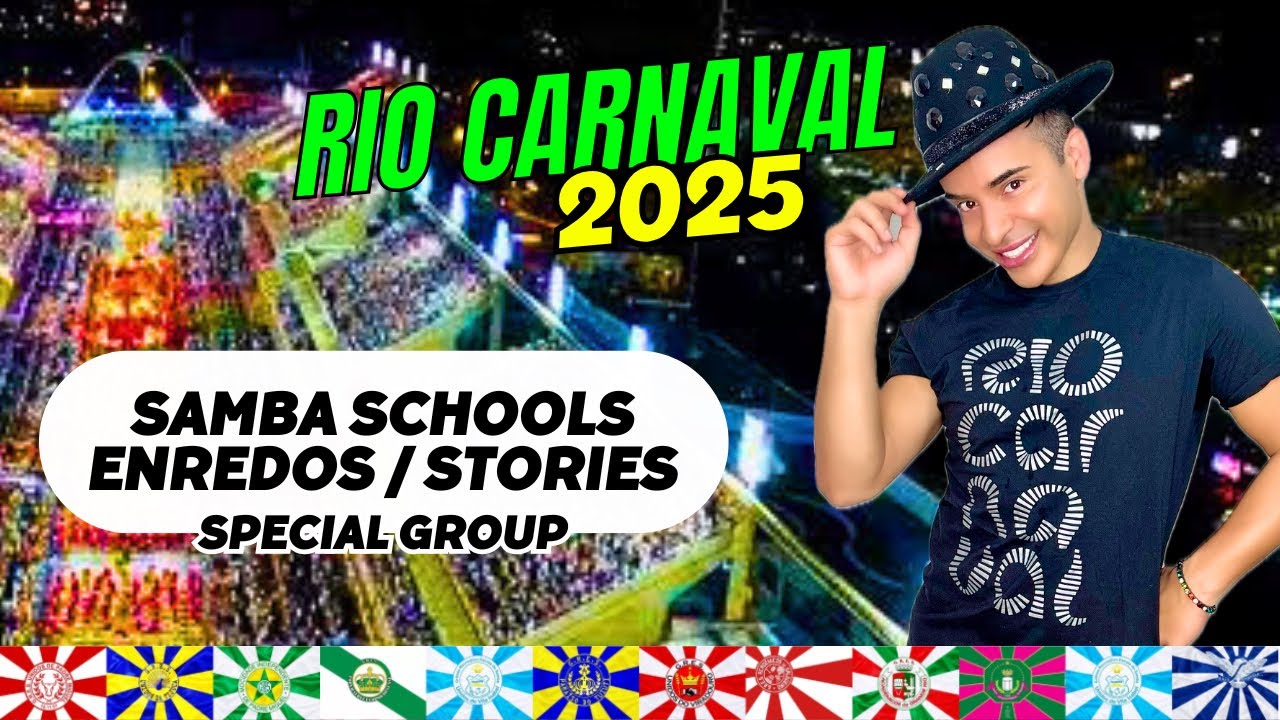 Rio Carnaval 2025 - Enredos / Stories