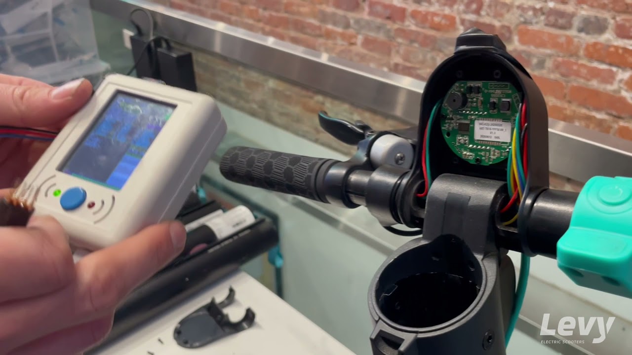 Installing Firmware on the Levy Electric Scooter
