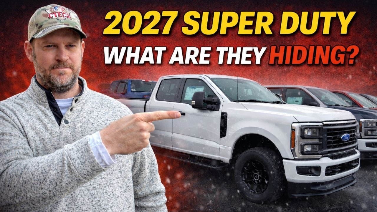 Модель Super Duty 2027 года стала еще лучше… Но скрывает ли Ford что-то еще?