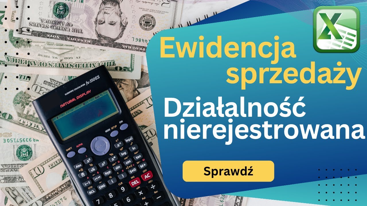 Arkusz do prowadzenia ewidencji sprzedaży - działalność nierejestrowana