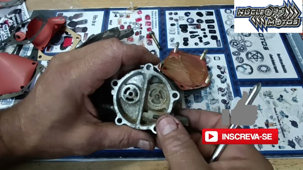 DR800 VX800 Restauração de Bomba de Combustível Trocando Rreparo Ficou Nova