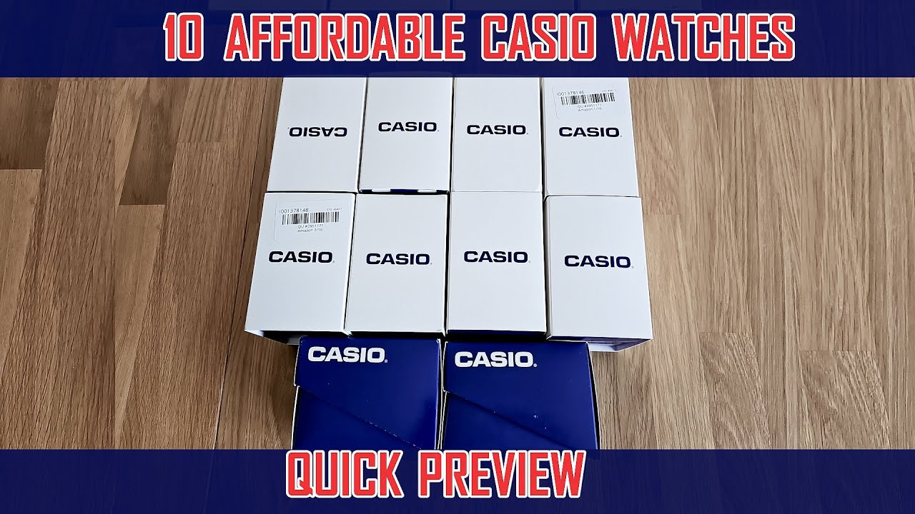 Краткий обзор 10 недорогих часов Casio #casio #casiowatch #gedmislaguna #watchreview