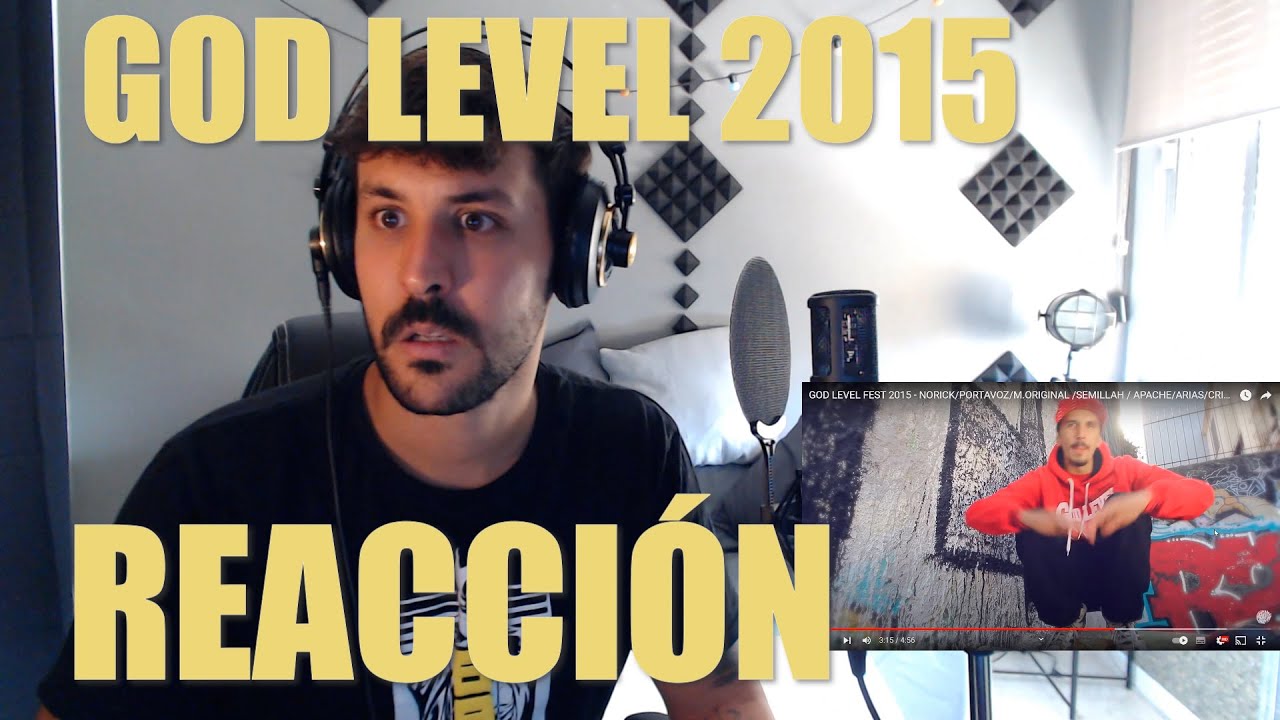 REACCIONANDO A GOD LEVEL 2015!!!! QUE ESPECTÁCULO!!!