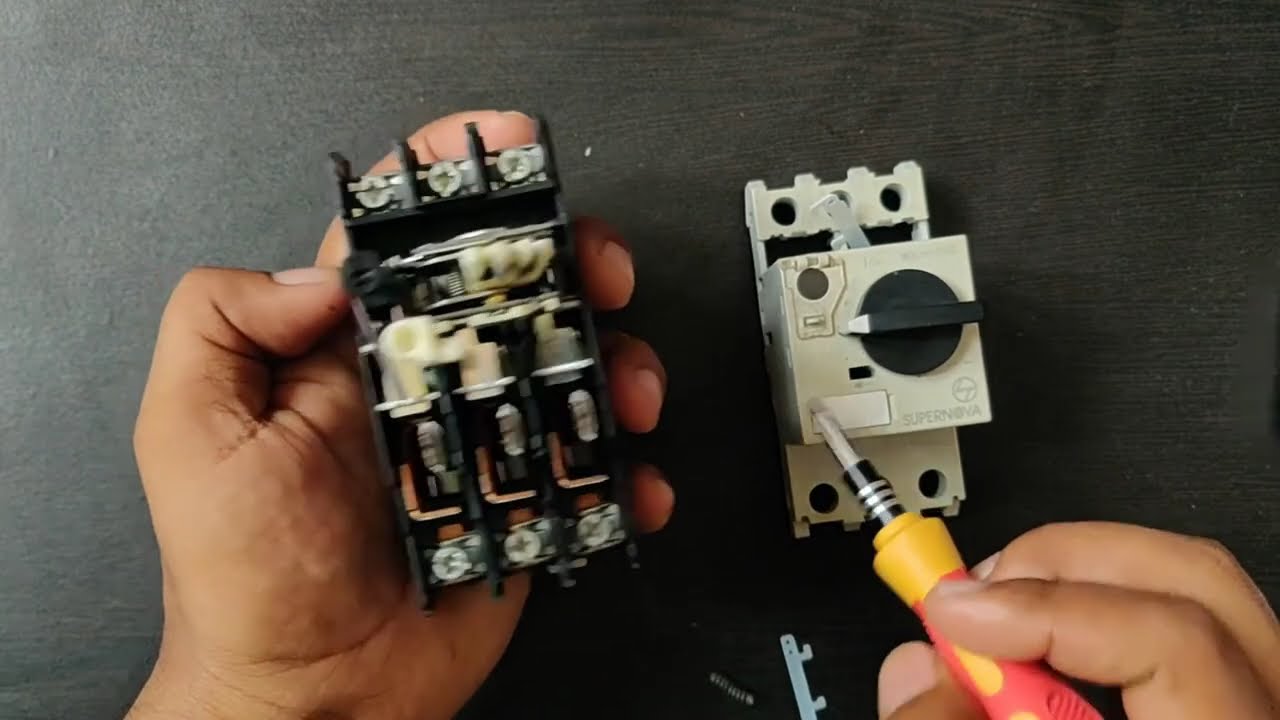 MPCB (Motor Protection Circuit Breaker) Practical Demonstration. Find Out What is Inside the MPCB.