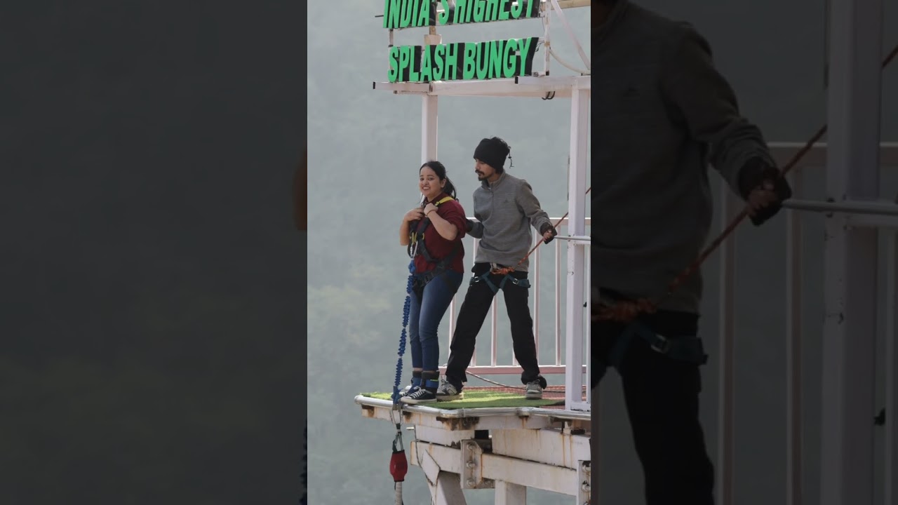What did the bungee jumper say to his friend who was too afraid to jump?