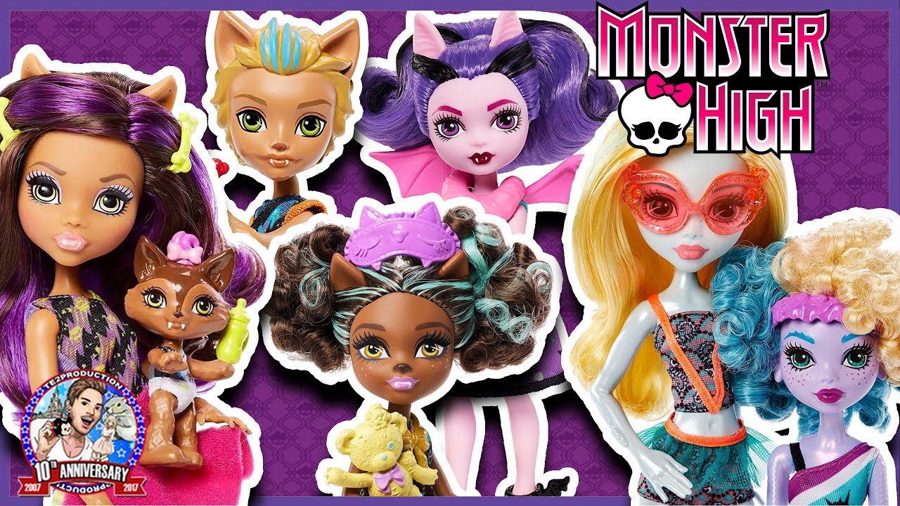 MONSTER HIGH nouvelle collection MONSTER FAMILY