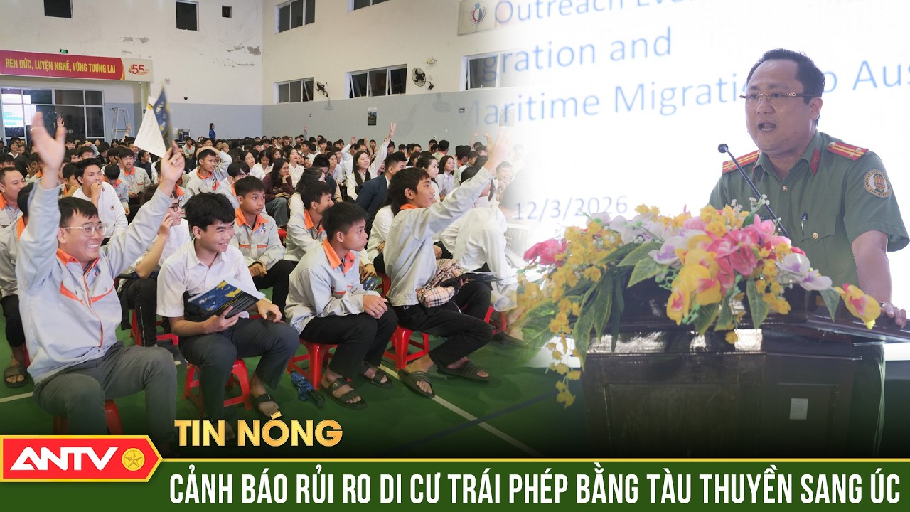 Trang bị kỹ năng cho học sinh trước rủi ro di cư trái phép sang Úc | ANTV