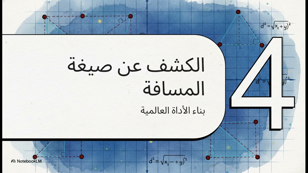 المسافة بين نقطتين