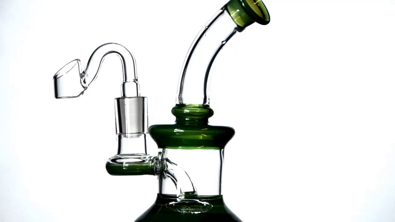 Jade Green Banger Hanger by Sw3rve Glass
