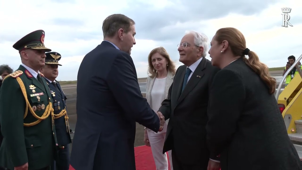 Mattarella lascia Ciudad del Este Paraguay