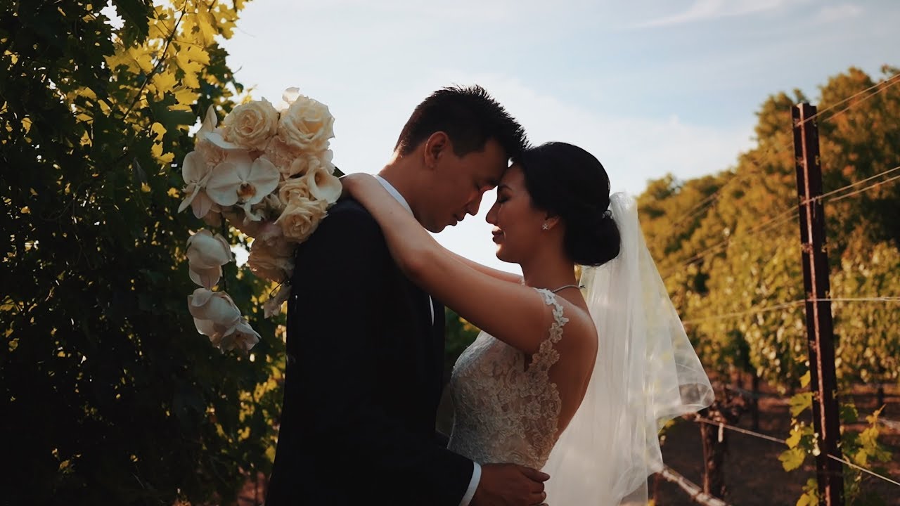 The Chan's The Estate Vintage House Yountville Wedding Video