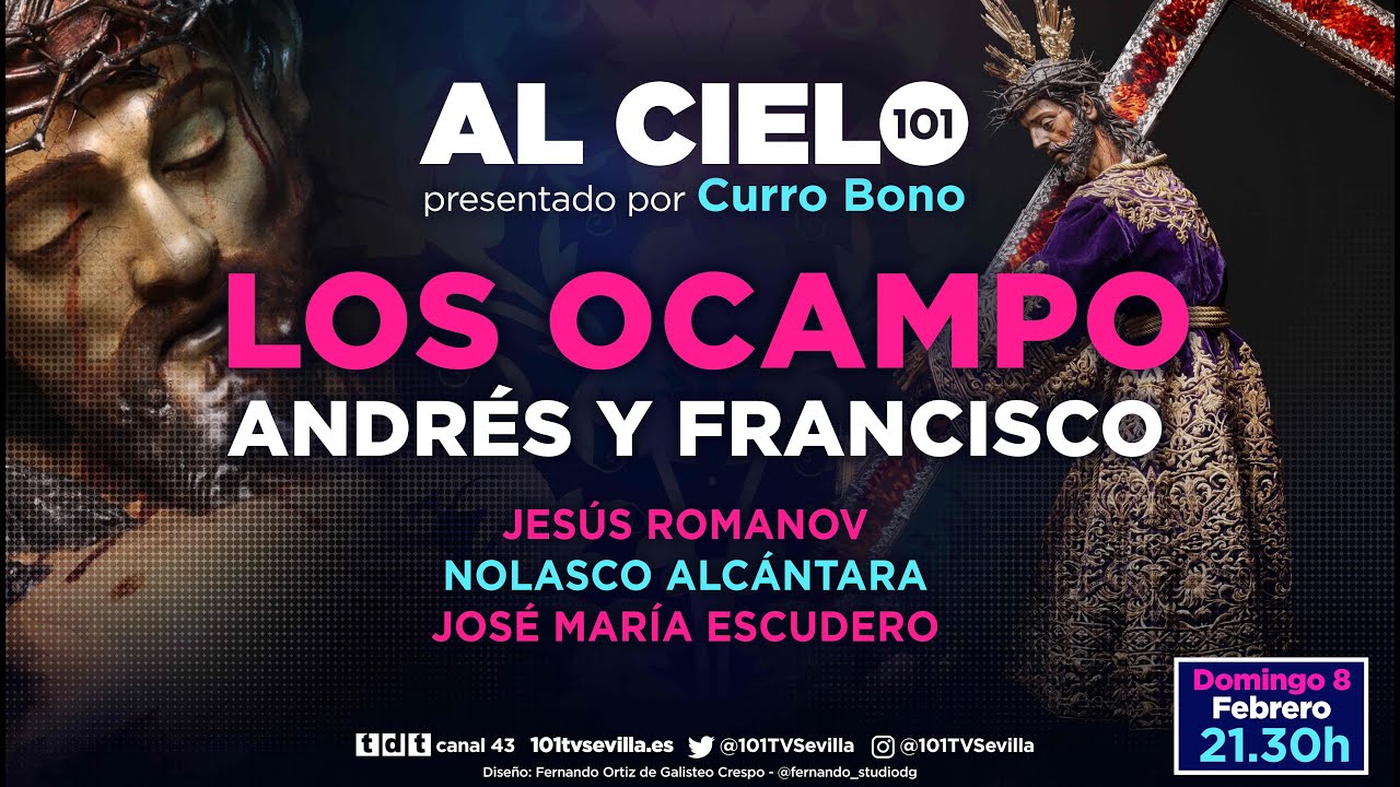🔴 AL CIELO #146 - 8 febrero | Programa monográfico sobre los escultores Andrés y Francisco de Ocampo