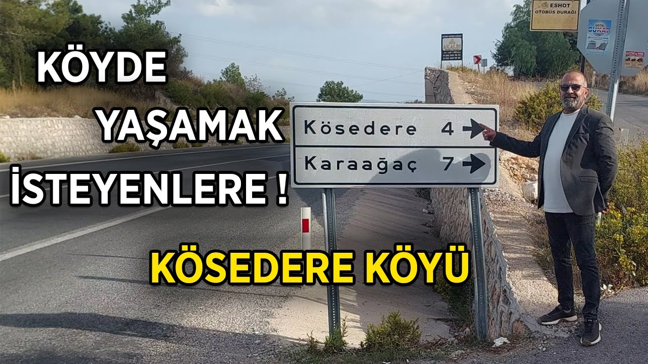 Bol Oksijenli KÖY HAYATI Yaşamak İstiyorsanız Karaburun Kösedere Köy Turu! (Part 1)