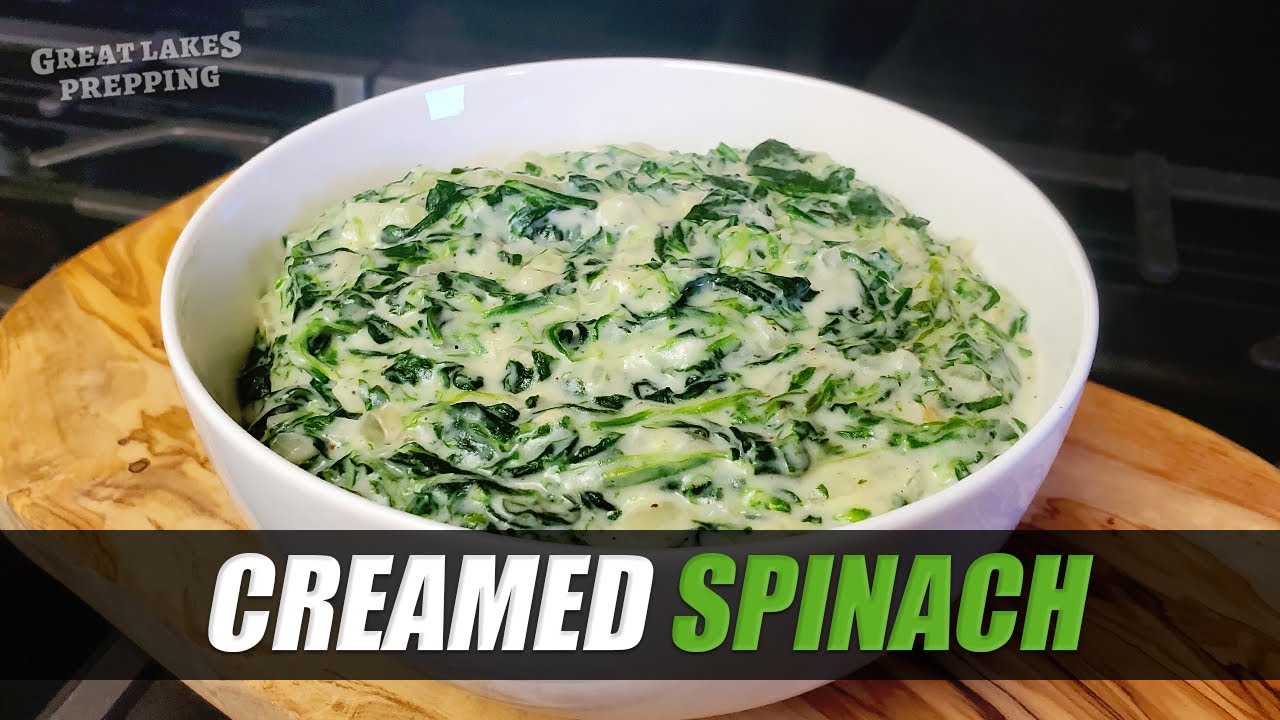Best Creamed Spinach! Boston Market Style Copycat Recipe